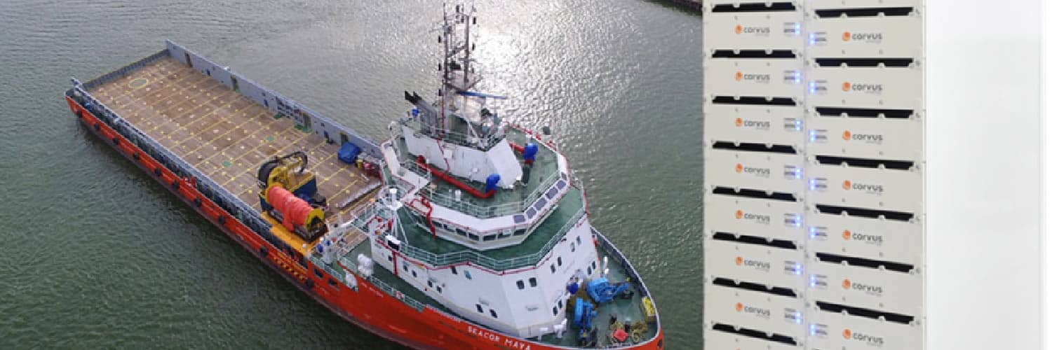 Corvus Energy to power first hybrid platform supply vessels in Gulf of Mexico